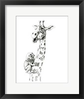 Framed Giraffe IV