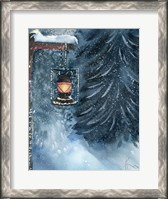 Framed Winter Lantern