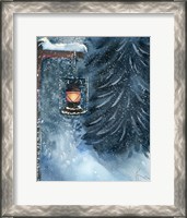 Framed Winter Lantern