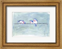 Framed Birds on a Wire II