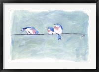 Framed Birds on a Wire II