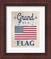 Framed Grand Old Flag Dark
