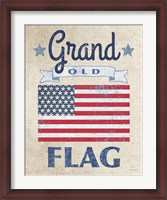 Framed Grand Old Flag Dark