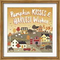 Framed Harvest Village IV