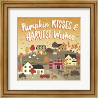 Framed Harvest Village IV