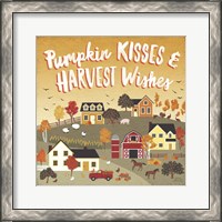 Framed Harvest Village IV