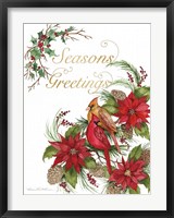 Framed Holiday Happiness VI Greetings