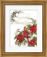 Framed Holiday Happiness VI Greetings