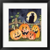 Framed Haunting Halloween Night I No Border