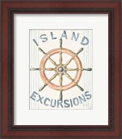 Framed 'Floursack Nautical IV' border=