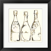 Framed Champagne is Grand III