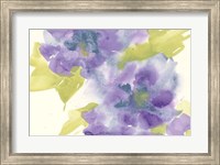 Framed Violet and Gray II