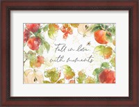 Framed Orchard Harvest I