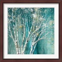 Framed Blue Birch Flipped