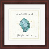 Framed Sea Treasures I Jingle Bells