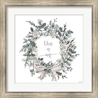 Framed Modern Farmhouse VII on White