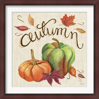 Framed Autumn Harvest I Linen
