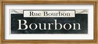 Framed French Quarter Sign I