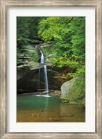 Framed Lower Falls Old Mans Cave