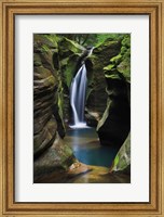 Framed Corkscrew Falls Ohio