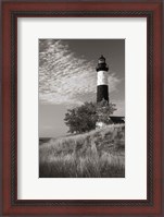 Framed Big Sable Point Lighthouse II BW