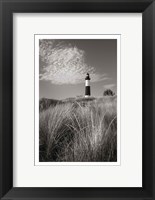 Framed Big Sable Point Lighthouse I BW