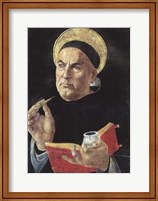 Framed St. Thomas Aquinas