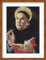 Framed St. Thomas Aquinas