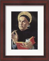 Framed St. Thomas Aquinas