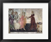 Framed Venus and the Graces Offering Gifts to a Young Girl