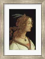 Framed Portrait of a Young Woman, 1485