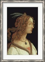 Framed Portrait of a Young Woman, 1485