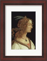 Framed Portrait of a Young Woman, 1485