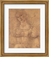 Framed Drawing of a Woman