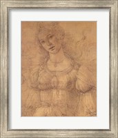 Framed Drawing of a Woman