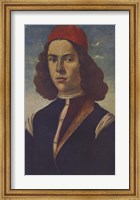 Framed Portrait of a Young Florentine Nobleman