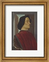 Framed Giuliano De' Medici, C 1478-80
