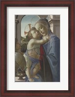 Framed Virgin and Child with an Angel, 1475-85
