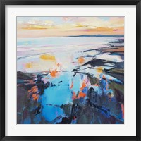 Framed Rock Pool Sunrise