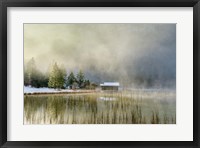 Framed First Touch of Snow