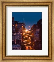 Framed Lombard Street