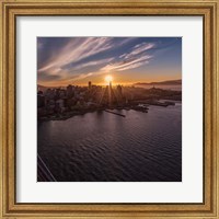 Framed Sunset Explosion 2