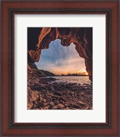 Framed Treasure Island Cave