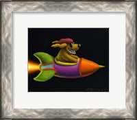 Framed Rocket Dog