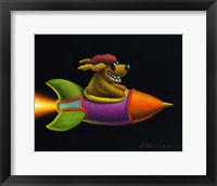 Framed Rocket Dog
