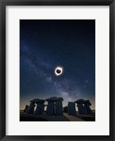 Framed Eclipse at Carhenge