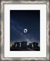 Framed Eclipse at Carhenge