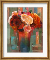 Framed Sunset Bouquet