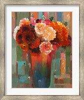 Framed Sunset Bouquet