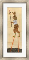 Framed Rabbit on Stilts